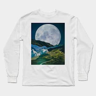 Exploring the Moon Long Sleeve T-Shirt